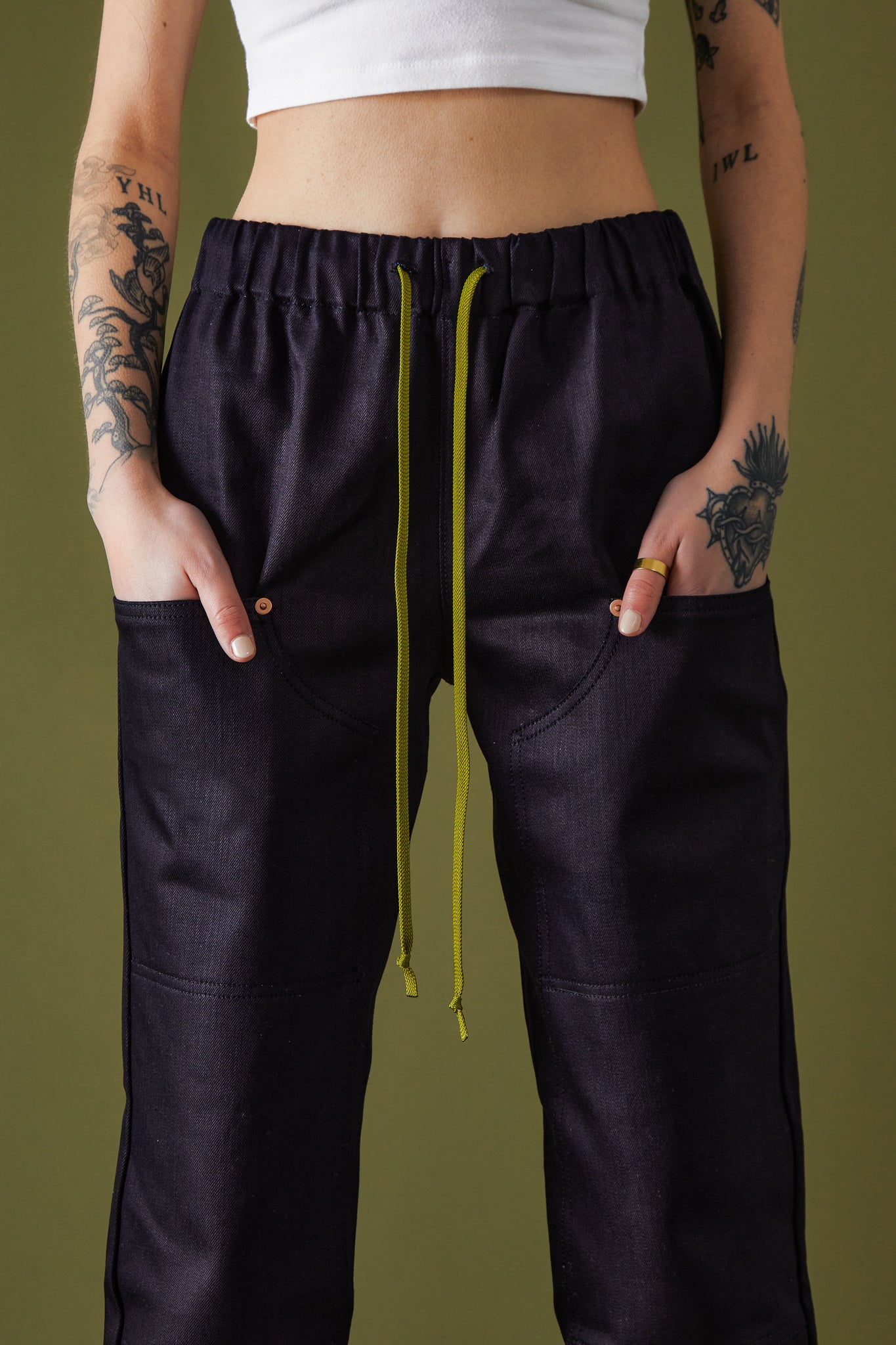 Indigo Work Pant